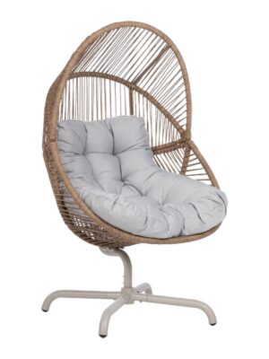 Korvtool DORIAN pöörlev 89x95xH154cm, helepruun